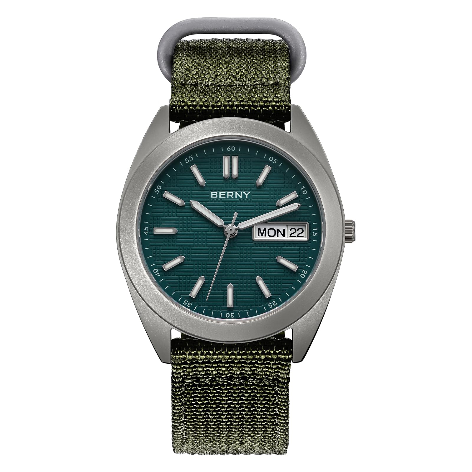 BERNY Titanium Watch for Men Japanese Quartz Movement Analog Quartz Watches Super Luminous Sapphire Glass 10ATM Waterproof - Image 9